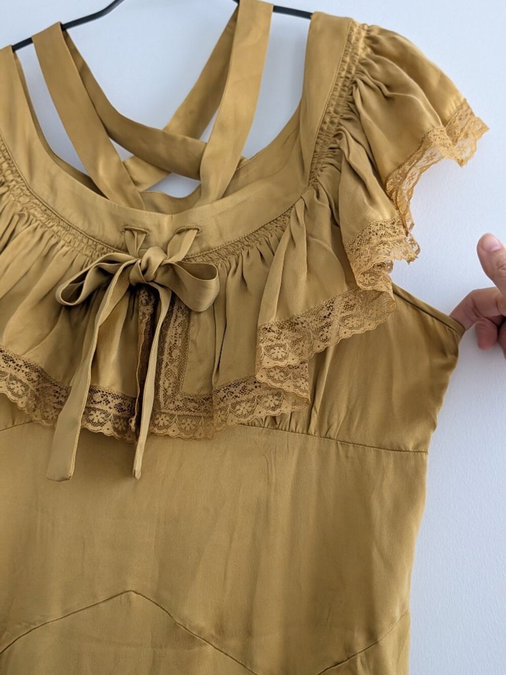 Doen Sicilia Dress in Wheat, NWT, Size M - Picture 14 of 16